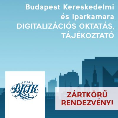 Budapest Kereskedelmi és Iparkamara Digitalizációs oktatás, tájékoztató