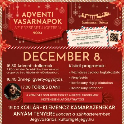 ADVENT A LIGETBEN 2024 - December 8.