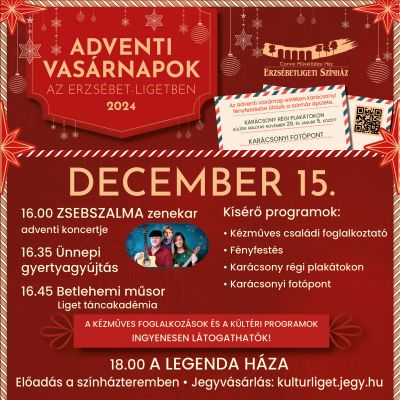 ADVENT A LIGETBEN 2024 - December 15.